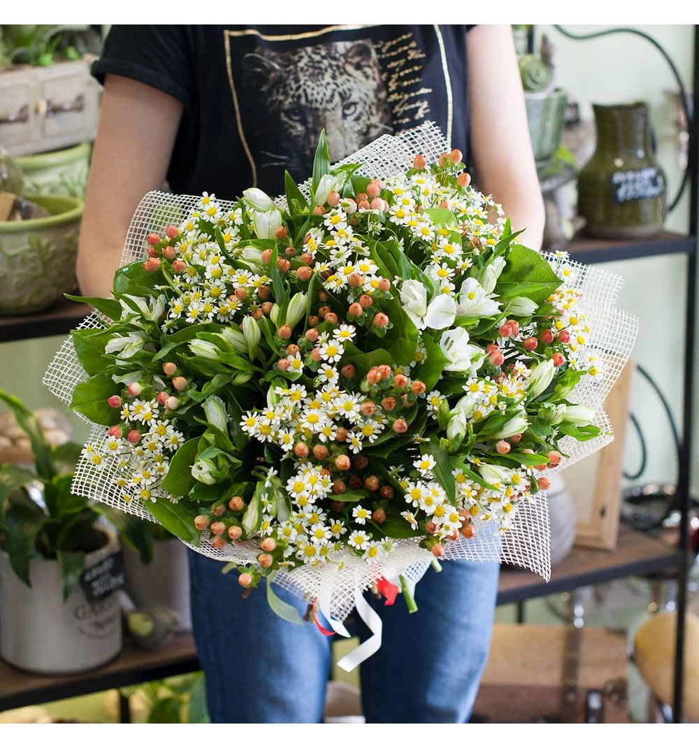 Букет цветов Полевой